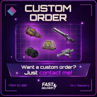 Custom Order for andy