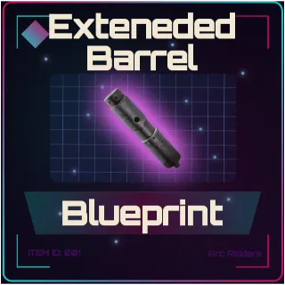 Extended Barrel Blueprint - Arc Raiders