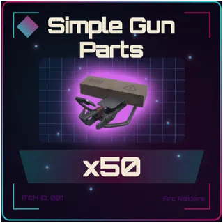 Simple Gun Parts x50 - Arc Raiders