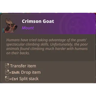 Farever - Crimson Goat [EU/NA]