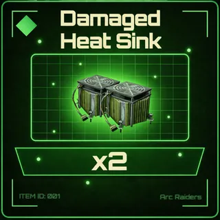 Damaged Heat Sink x2 - Arc Raiders