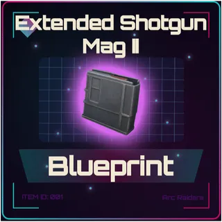 Extended Shotgun Mag II Blueprint - Arc Raiders