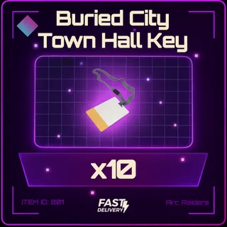 Buried City Town Hall Key x10 - Arc Raiders