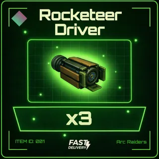 Rocketeer Driver x3 - Arc Raiders
