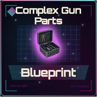 Complex Gun Parts Blueprint - Arc Raiders