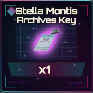 Stella Montis Archives Key - Arc Raiders