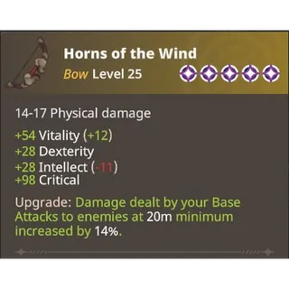 Farever - Horns of the Wind lvl 25 - 5 Stars [EU/NA]