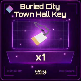 Buried City Town Hall Key x1 - Arc Raiders