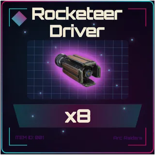 Rocketeer Driver x8 - Arc Raiders