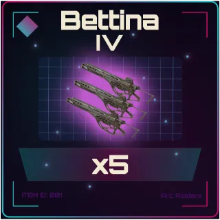 Bettina IV X5 130/130 Full Durability - Arc Raiders