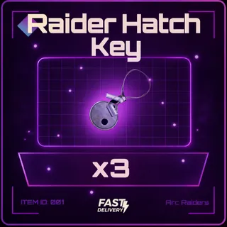 Raider Hatch Key x3 - Arc Raiders