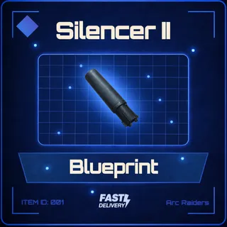 Silencer II Blueprint - Arc Raiders