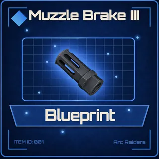 Muzzle Brake III Blueprint - Arc Raiders