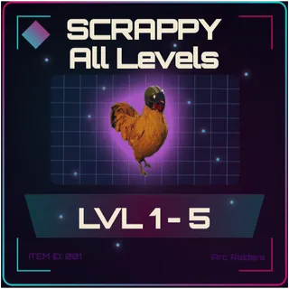 Scrappy All Levels - Arc Raiders