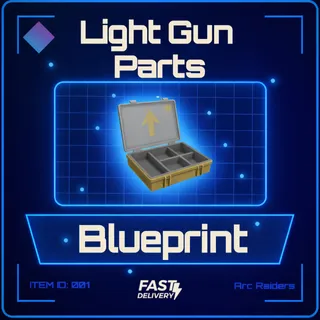 Light Gun Parts Blueprint - Arc Raiders