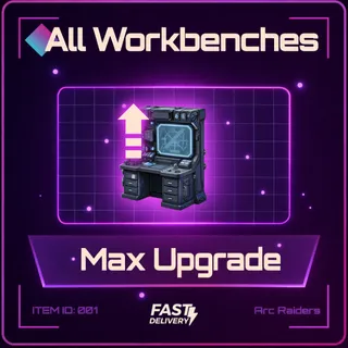 All Workbenches Max Upgrade Lvl 1-3 - Arc Raiders