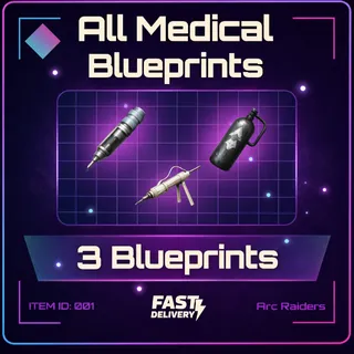 All Medical Blueprints - Arc Raiders