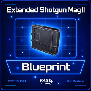 Extended Shotgun Mag II Blueprint - Arc Raiders