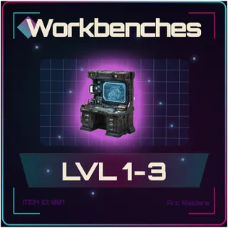 Workbenches of your choice lvl 1-3 - Arc Raiders