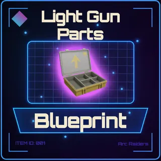 Light Gun Parts Blueprint - Arc Raiders