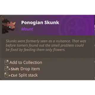Farever - Ponogian Skunk Mount [EU]