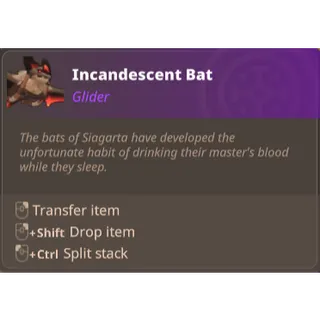 Farever - Incandescent Bat Glider [NA]