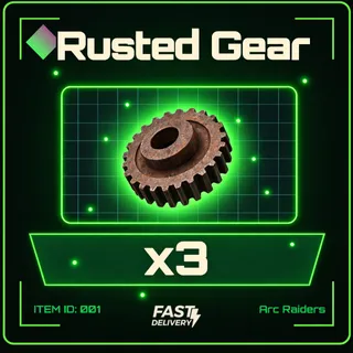 Rusted Gear x3 - Arc Raiders