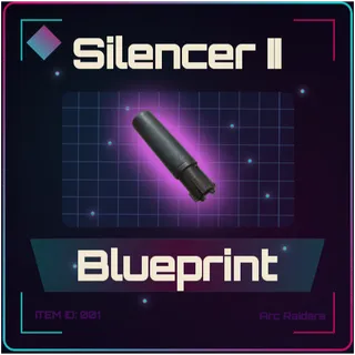 Silencer II Blueprint - Arc Raiders