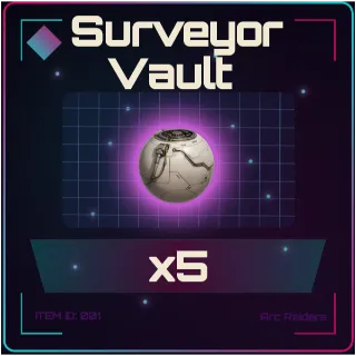 Surveyor Vault x5 - Arc Raiders