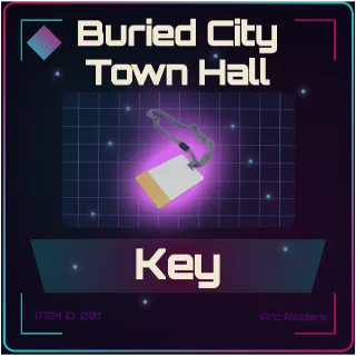 Buried City Town Hall Key x1 - Arc Raiders
