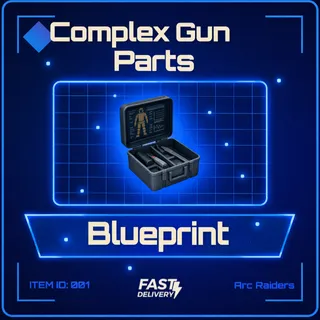 Complex Gun Parts Blueprint - Arc Raiders