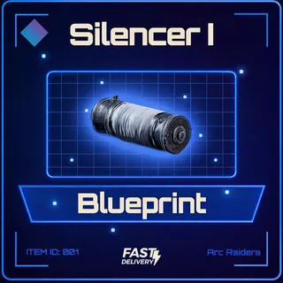 Silencer I Blueprint - Arc Raiders