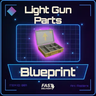 Light Gun Parts Blueprint - Arc Raiders