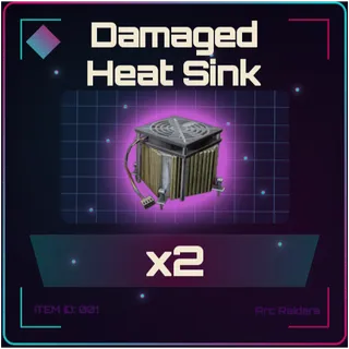Damaged Heat Sink x2 - Arc Raiders