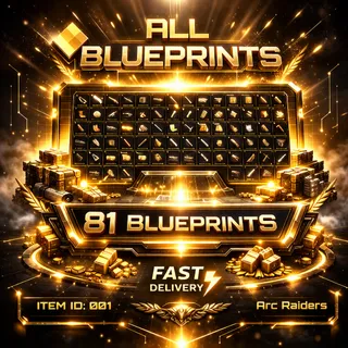 All Blueprints - Arc Raiders