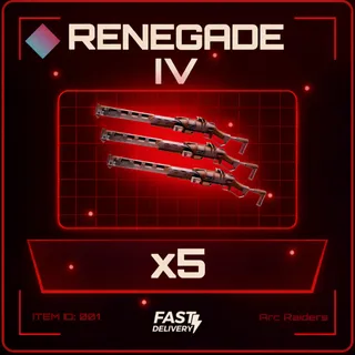 Renegade IV x5 - Arc Raiders