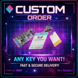 Key Card Custom Order - Arc Raiders