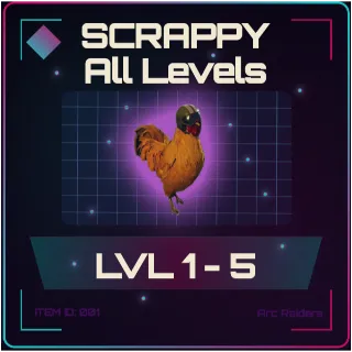 Scrappy All Levels - Arc Raiders