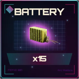 Battery x15 - Arc Raiders