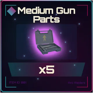 Medium Gun Parts x5 - Arc Raiders