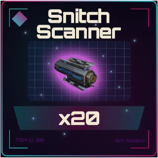 Snitch Scanner x20 - Arc Raiders