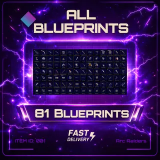 All Blueprints - Arc Raiders