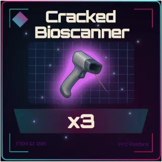 Cracked Bioscanner x3 - Arc Raiders