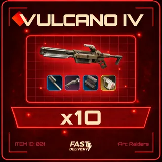 Vulcano IV Best Attachments x10 - Arc Raiders