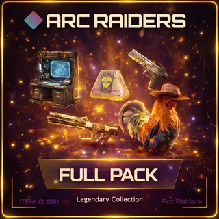 Full Pack - Arc Raiders (All Blueprints + All Workbenches max lvl + Scrappy max lvl)