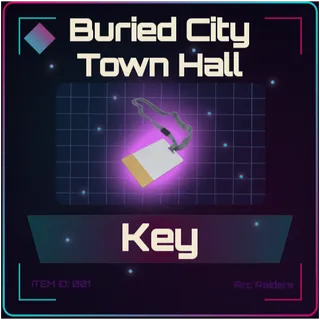 Buried City Town Hall Key x1 - Arc Raiders