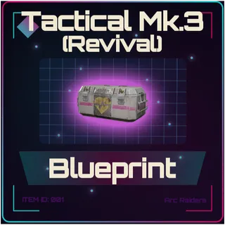 Tactical Mk.3 (Revival) Blueprint - Arc Raiders