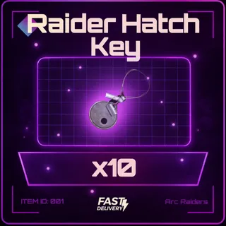 Raider Hatch Key x10 - Arc Raiders