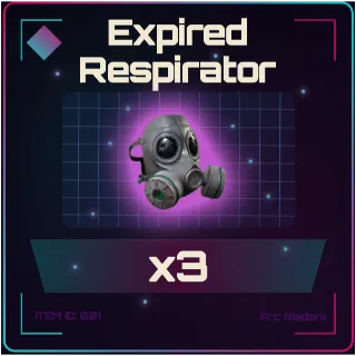 Expired Respirator x3 - Arc Raiders