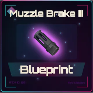 Muzzle Brake III Blueprint